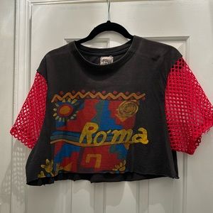 Furst of a Kind Custom T shirt Crop Top